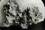 Native Silver in Calcite - Morocco #362739-1